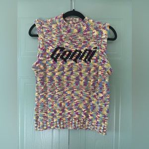 Ganni knit vest